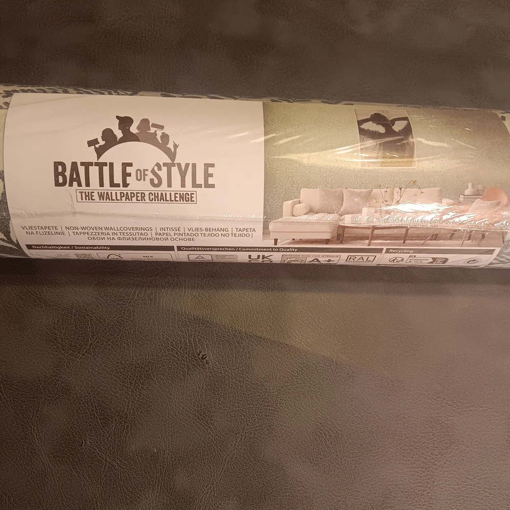 Battle Of Style Collection Wallpaper By AS Creation - X2 Mint Green And Silver